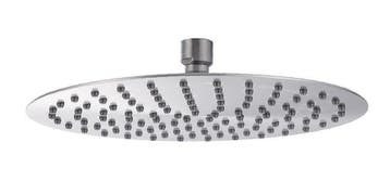 304-UFO Hoofddouche rond 25 cm RVS, Ophalen of Verzenden