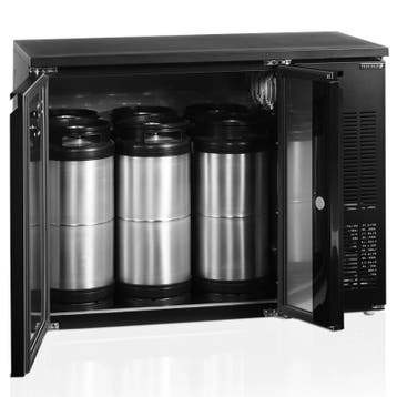 Vatenkoeler | SERIE CKC | Zwart | 6x 20L/1x 50L (KEG) |, Verzenden