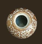 Vase avec couvercle - Porcelaine, Antiek en Kunst