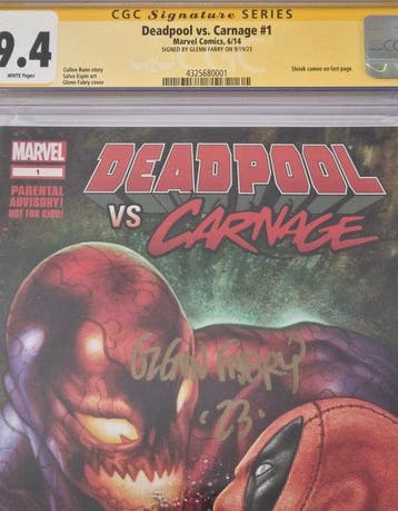 Deadpool vs. Carnage 1 - Deadpool vs. Carnage #1 - 1 Graded, Nieuw