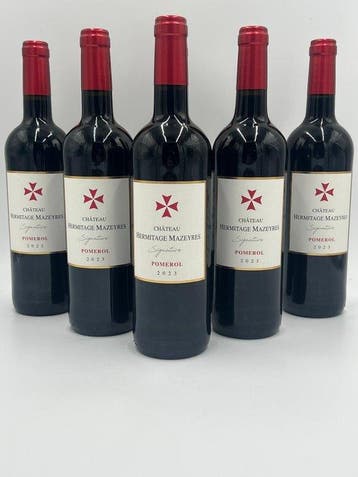 2023 Chateau Hermitage Mazeyres Signature - Pomerol - 6, Verzamelen, Nieuw