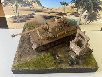 Tamiya - Speelgoed Panzerkampfwagen IV Ausf.H/J Afrika corps