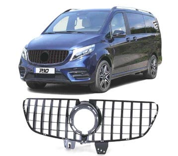 CALANDRE MERCEDES V W447 19- NOIR BRILLANT, Autos : Pièces & Accessoires, Verzenden