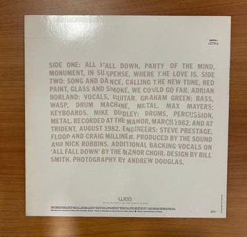 The Sound - All Fall Down - LP - 1982, Nieuw in verpakking