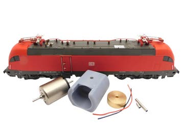 micromotor TP001F motor ombouwset voor Piko  BR 182, BR 223,, Overige merken, Gelijkstroom, Verzenden, Overige typen