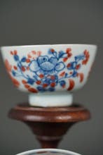 Qianlong (1735-1796) - Tasse et soucoupe - Peonies,, Antiquités & Art