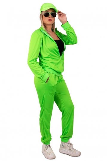 Trainingspak Dames Neon Groen, Verzenden, Nieuw