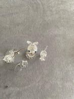 Swarovski - Beeldje - Kristallen katten set (5) - Kristal,