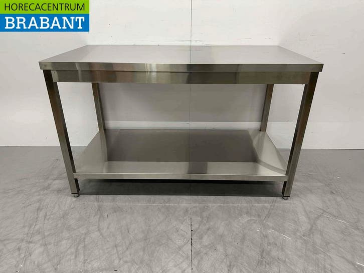 HCB RVS Werktafel Tafel Basic-line 140 x 70 x 85 cm Horeca, Zakelijke goederen, Horeca | Meubilair en Inrichting, Ophalen of Verzenden