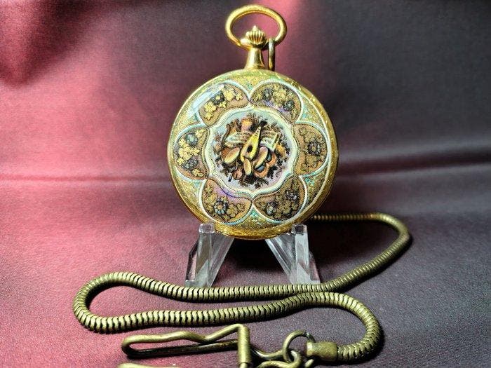 Georges Monnin - Musical decoration - 1990-1999, Handtassen en Accessoires, Horloges | Heren