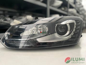 VW POLO XENON PHARE AVANT GAUCHE KPL 6R1041039D, Verzenden