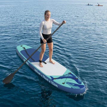 vidaXL Opblaasbaar Stand Up Paddle Board HYDROS 305 x 76 x, Verzenden