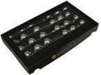 Kerstballen op Lange draad Zilver glans 4 cm 30 stuks