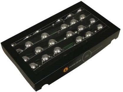 Kerstballen op Lange draad Zilver glans 4 cm 30 stuks, Hobby & Loisirs créatifs, Bricolage
