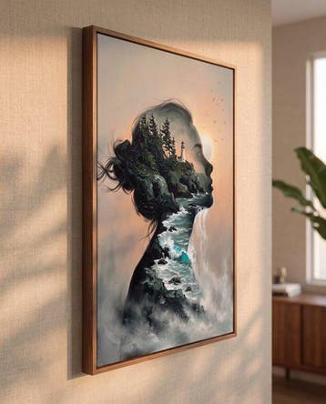 MEDSAN - Lighthouse Within () - UNIQUE WORK, Antiek en Kunst