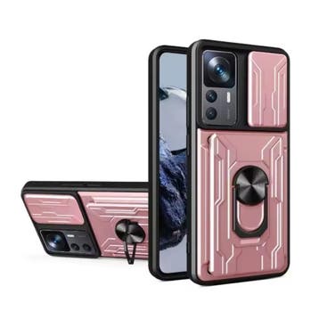 Xiaomi Redmi Note 12 (5G) - Card Slot Hoesje met Kickstand, Verzenden