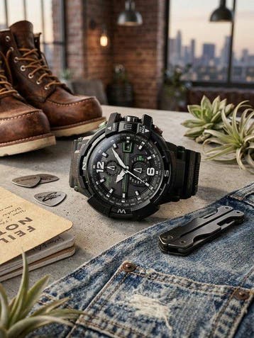 Casio - G-SHOCK GRAVITYMASTER SKY COCKPIT – Tough Solar -, Nieuw