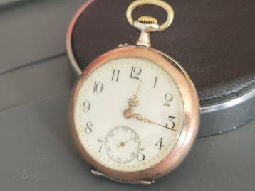 Fram - Swiss Silver Pocket/Pendant Galonne Woman Watch 1900