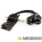 StarTech.com 4-poort RS232 PCI Express Serile Kaart met, Verzenden, Nieuw