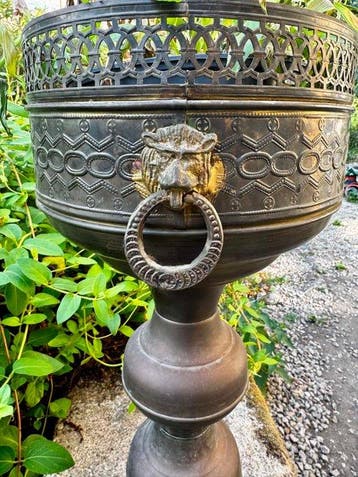 Jardinière - Cuivre - Style baroque