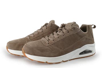 Skechers Sneakers in maat 45 Beige, Kleding | Heren, Schoenen, Overige kleuren, Verzenden, Zo goed als nieuw, Skechers