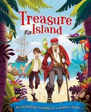 Picture Flats Portrait- Treasure Island 9781785579288, Verzenden, Gelezen, Igloo Books