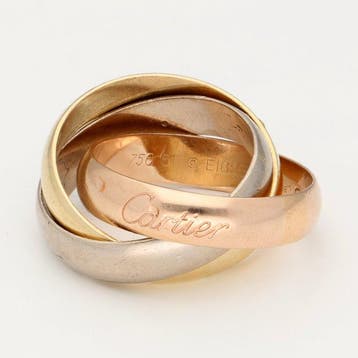 Cartier - Ring - Trinity - 18 karaat Geel goud, Witgoud,, Nieuw