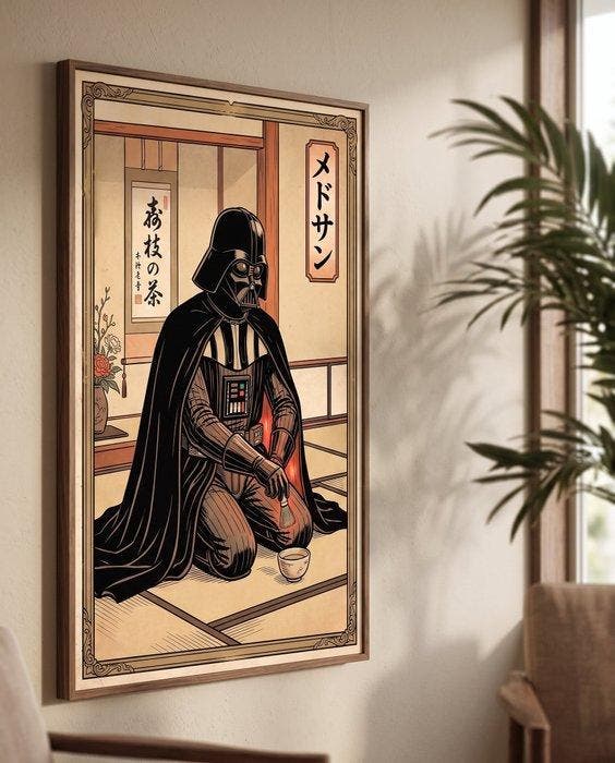 MEDSAN - Vaders Tea Ceremony () - UNIQUE WORK, Antiquités & Art, Art | Objets design