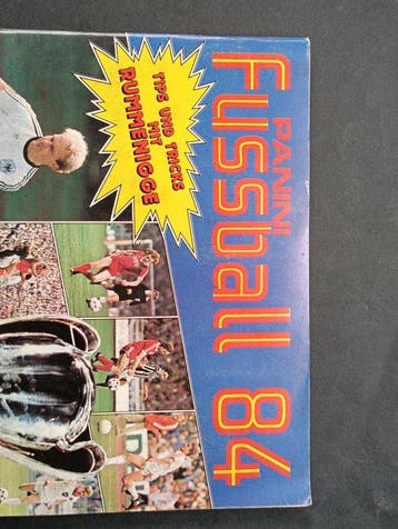 Panini Fussball 84 - 1 Album complet - Light Played (LP), Nieuw