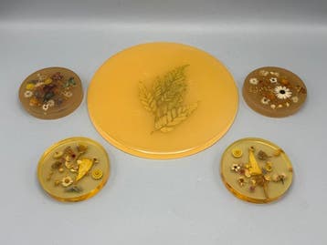 Decoratief ornament (5) - Nederland - Harsobjecten met