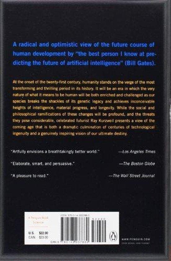 Singularity Is Near 9780143037880 Ray Kurzweil, Boeken, Taal | Engels, Zo goed als nieuw, Verzenden