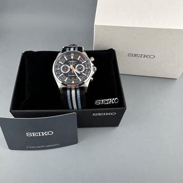 Seiko - Chronograph - NEW - Sans prix de réserve - SSB409P1, Nieuw