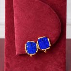 Lapis lazuli - Zilver - Oorbellen
