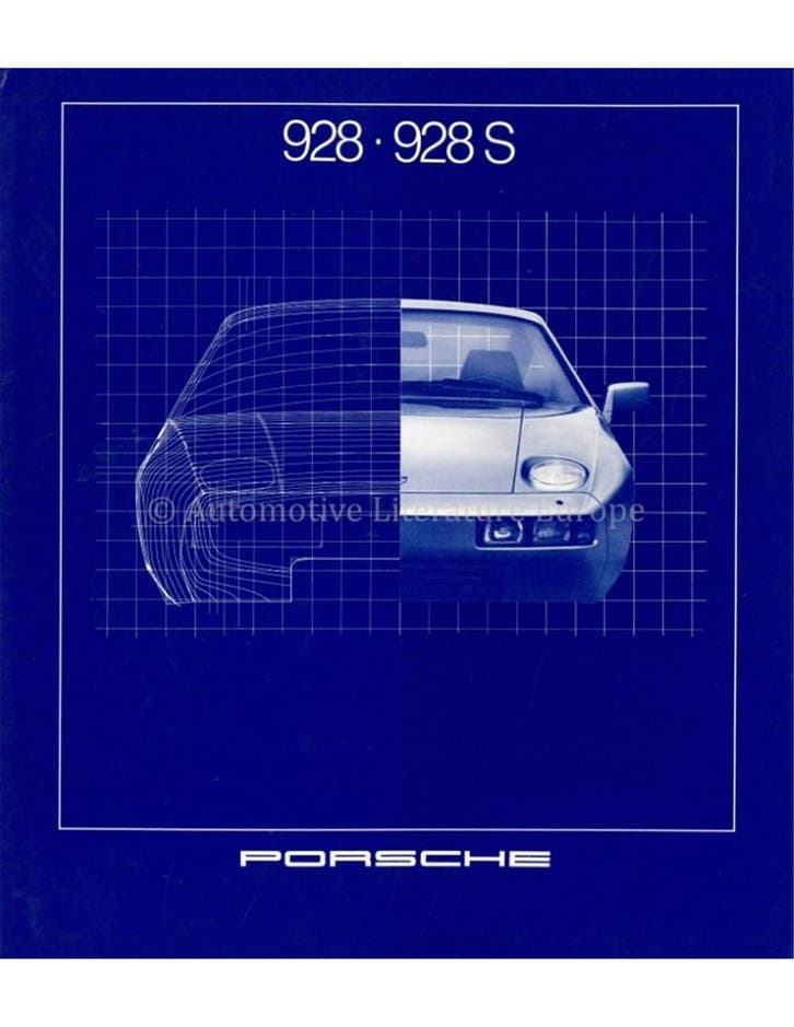 1981 PORSCHE 928 S BROCHURE DUITS, Livres, Autos | Brochures & Magazines
