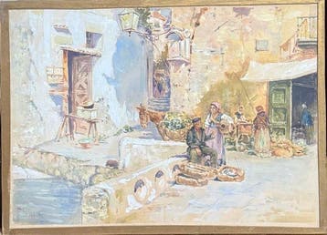 Pietro Scoppetta (1863-1920) - Costiera Amalfitana