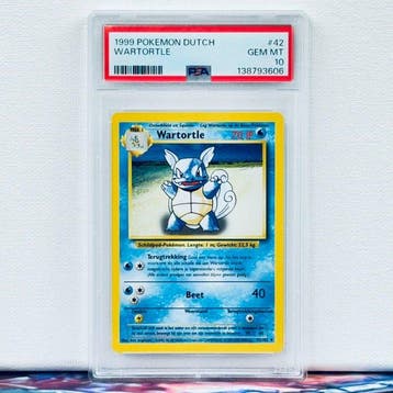Pokémon Graded card - WARTORTLE #42 - Pokémon - PSA 10