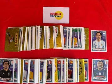 Qatar 2022 USA version White Panini Complete set - Excellent, Nieuw
