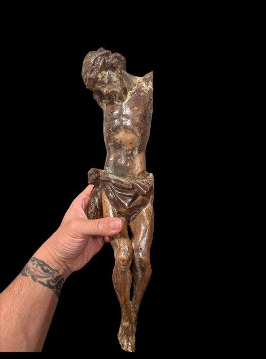 Escuela española - sculptuur, Antiguo Cristo mutilado., Antiek en Kunst, Antiek | Overige Antiek