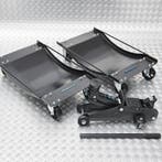 Datona Automover set van 2 stuks en krik - Datona - Zwart, Ophalen of Verzenden