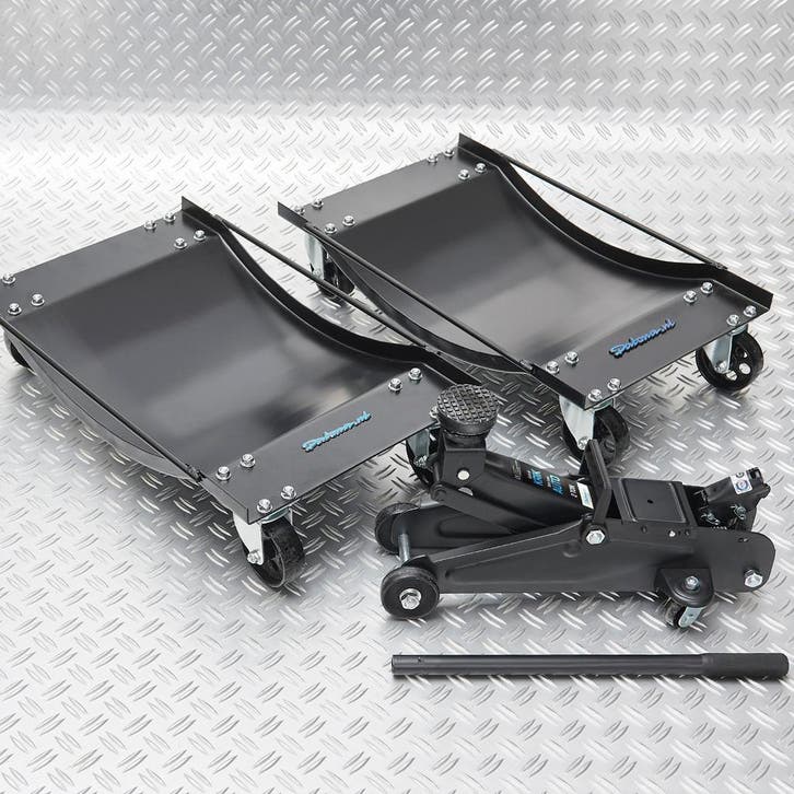 Datona Automover set van 2 stuks en krik - Datona - Zwart, Autos : Divers, Prises, Enlèvement ou Envoi