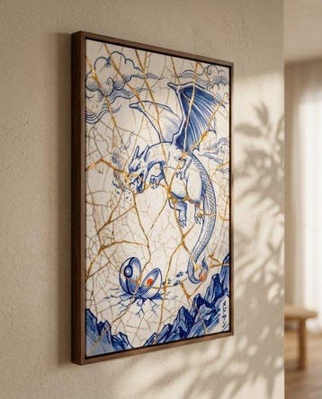 MEDSAN - Kintsugi Charizard () - UNIQUE WORK