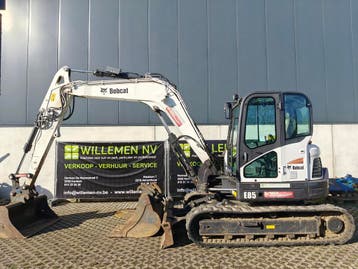 BOBCAT E85 - BOUWJAAR 2019 - 1400H, Ophalen, Graafmachine