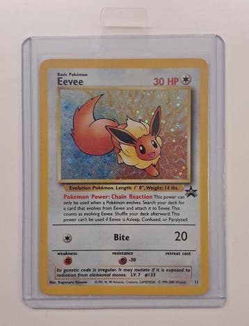 Pokémon - 1 Card - Eevee Black Star promo 1999-2000, Nieuw