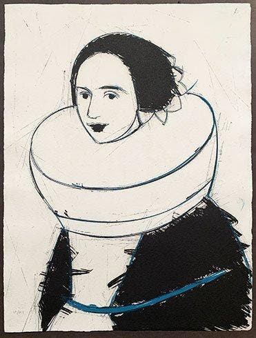 Manolo Valdés (1942) - Don Juan, Antiquités & Art, Antiquités | Autres Antiquités