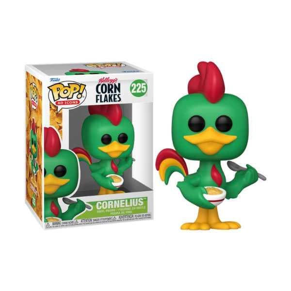 Funko Pop! Ad Icons: Kellogs - Cornelius Corn Flake #225, Collections, Jouets miniatures, Envoi