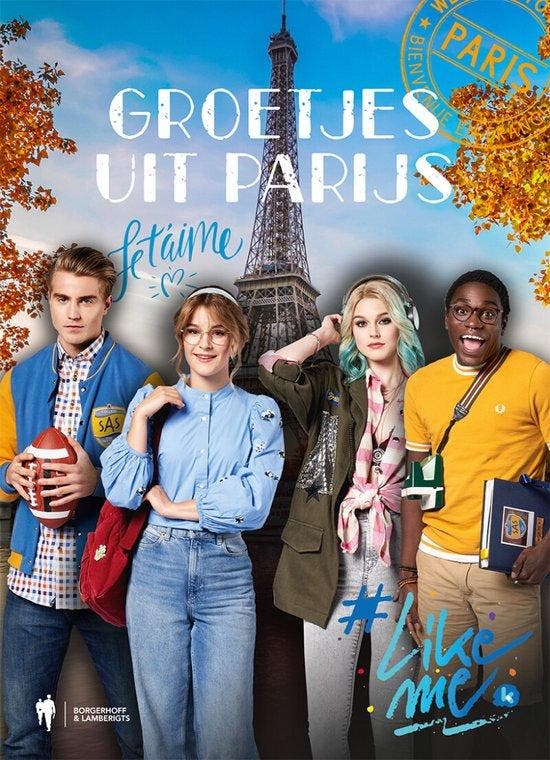 Groetjes uit Parijs / LikeMe 9789072201270 Saskia Martens, Livres, Livres pour enfants | Jeunesse | 13 ans et plus, Envoi