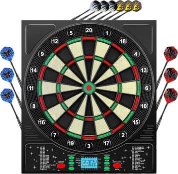 Elektronisch Dartbord 8 spelers | Tweede kansje | OP = OP, Verzenden, Dartbord met pijlen
