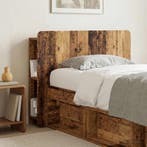 vidaXL Hoofdeinde Kast met opslag Oud hout Bewerkt hout, Verzenden, Nieuw