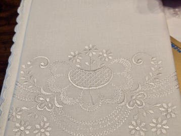 artigianato italiano - Laken (3) - 280 cm - 240 cm - Antieke
