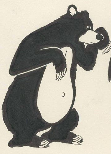 Studios Hergé - 1 Original drawing - Kuifje - Grom, waarom, Nieuw